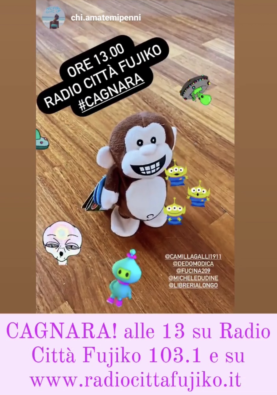 CAGNARA su Radio Città Fujiko