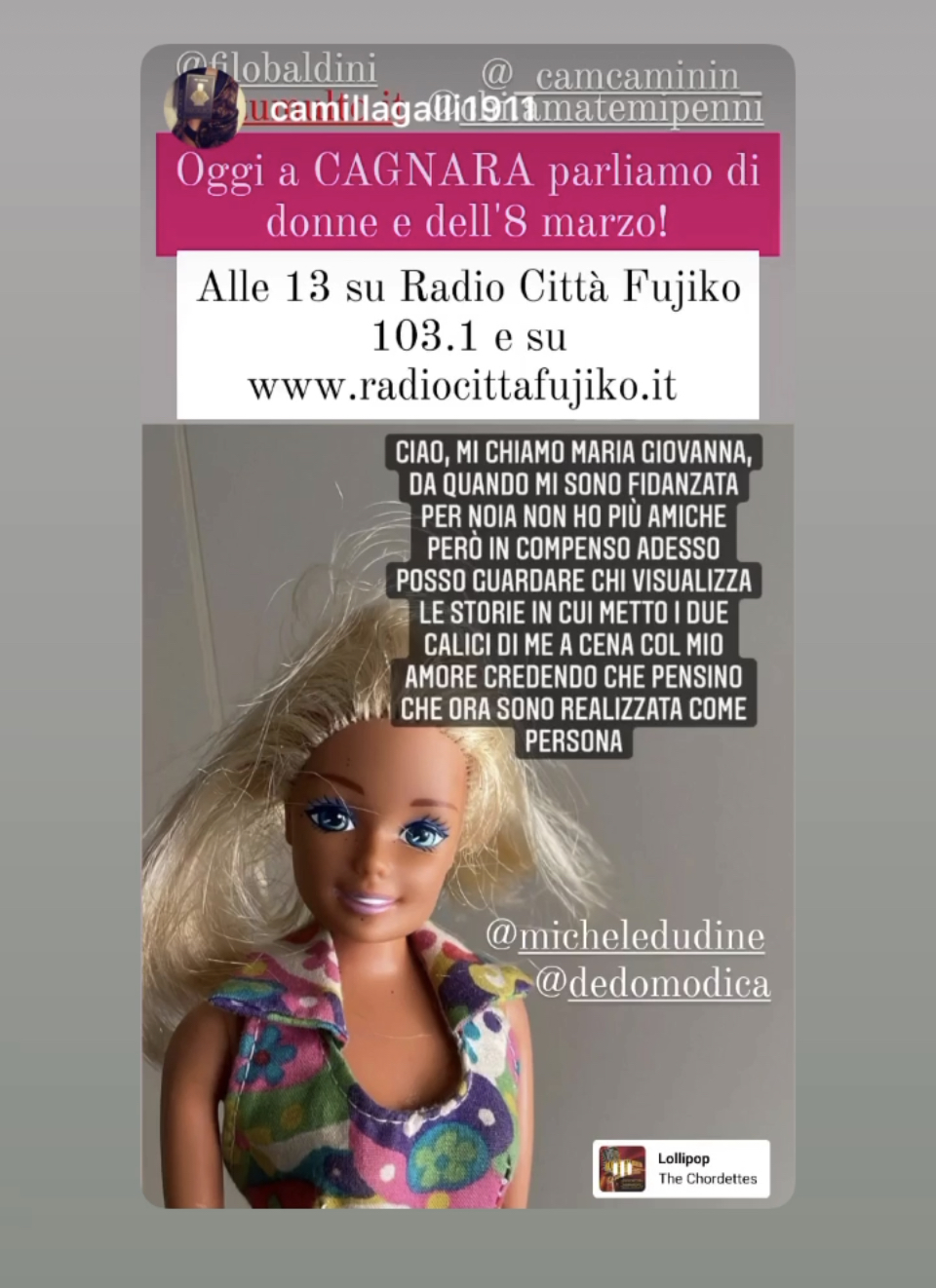 CAGNARA su Radio Città Fujiko